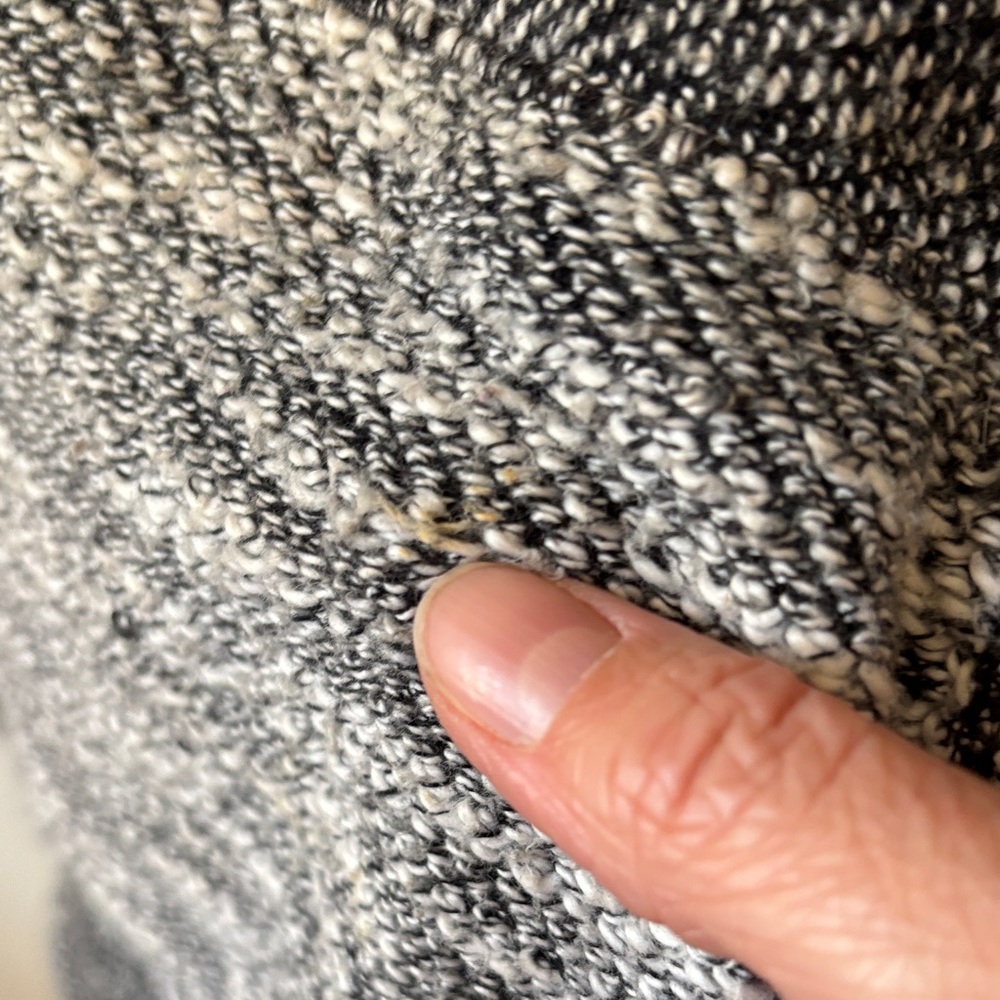 Kensie Performance Gray Cowl Neck Sweater Long or 3/4 Sleeve - Picture 5 of 5